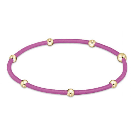 "e"ssentials Bracelets- Fushia