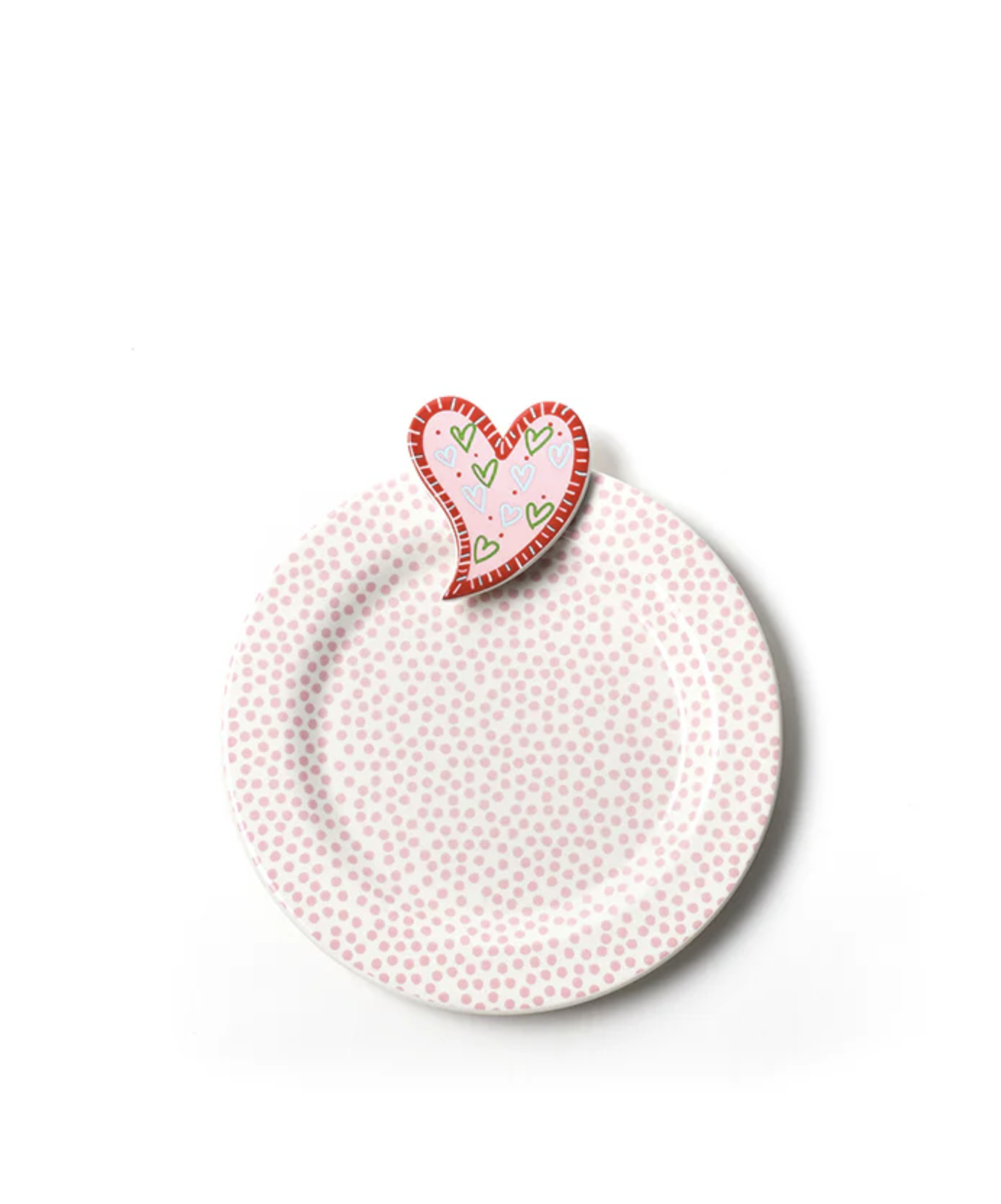 Happy Everything Heart 7 Embellishment Plate