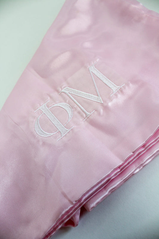 Sorority Satin Pillowcase