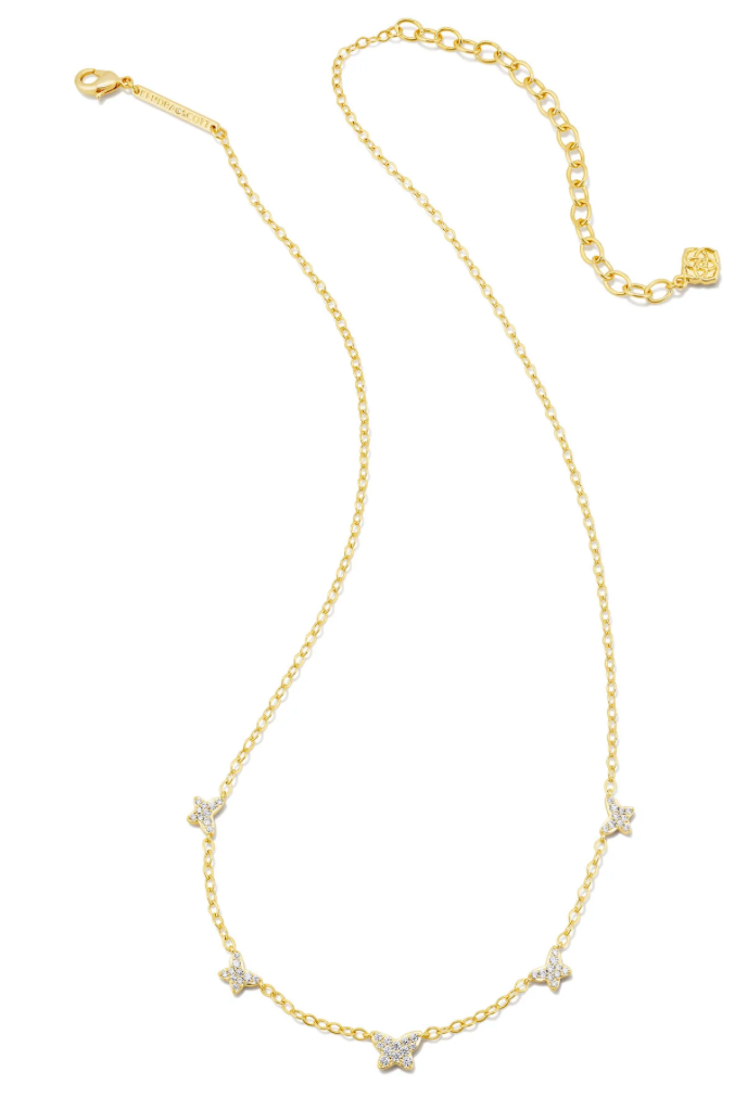 LILLIA CRYSTAL STRAND NECKLACE