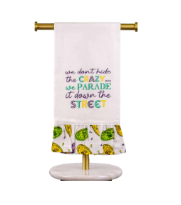 PARADE DABLOONS RUFFLE HAND TOWEL