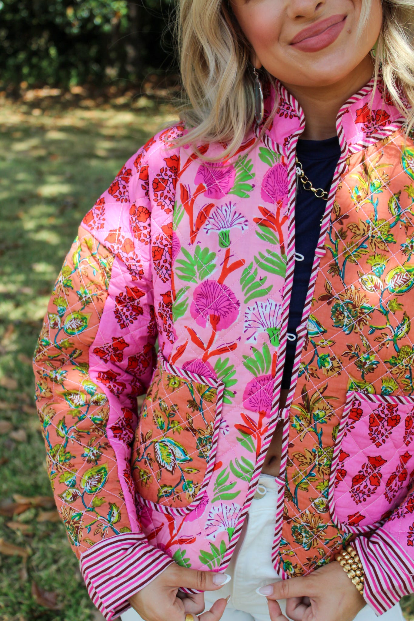 Wren Quilted Patchwork Jacket