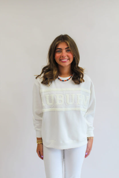 AU Varsity Stripe Sarah Sweatshirt