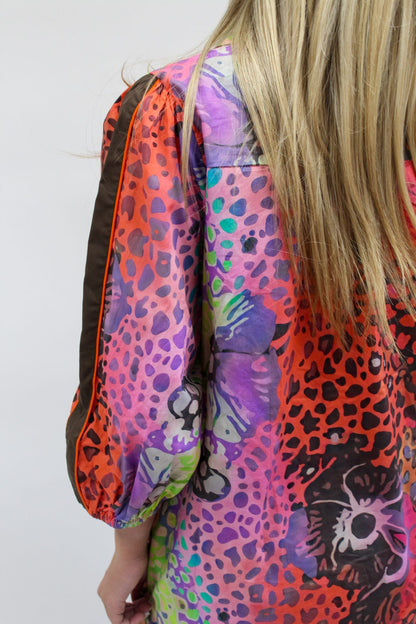 Safari Splash Mini Dress