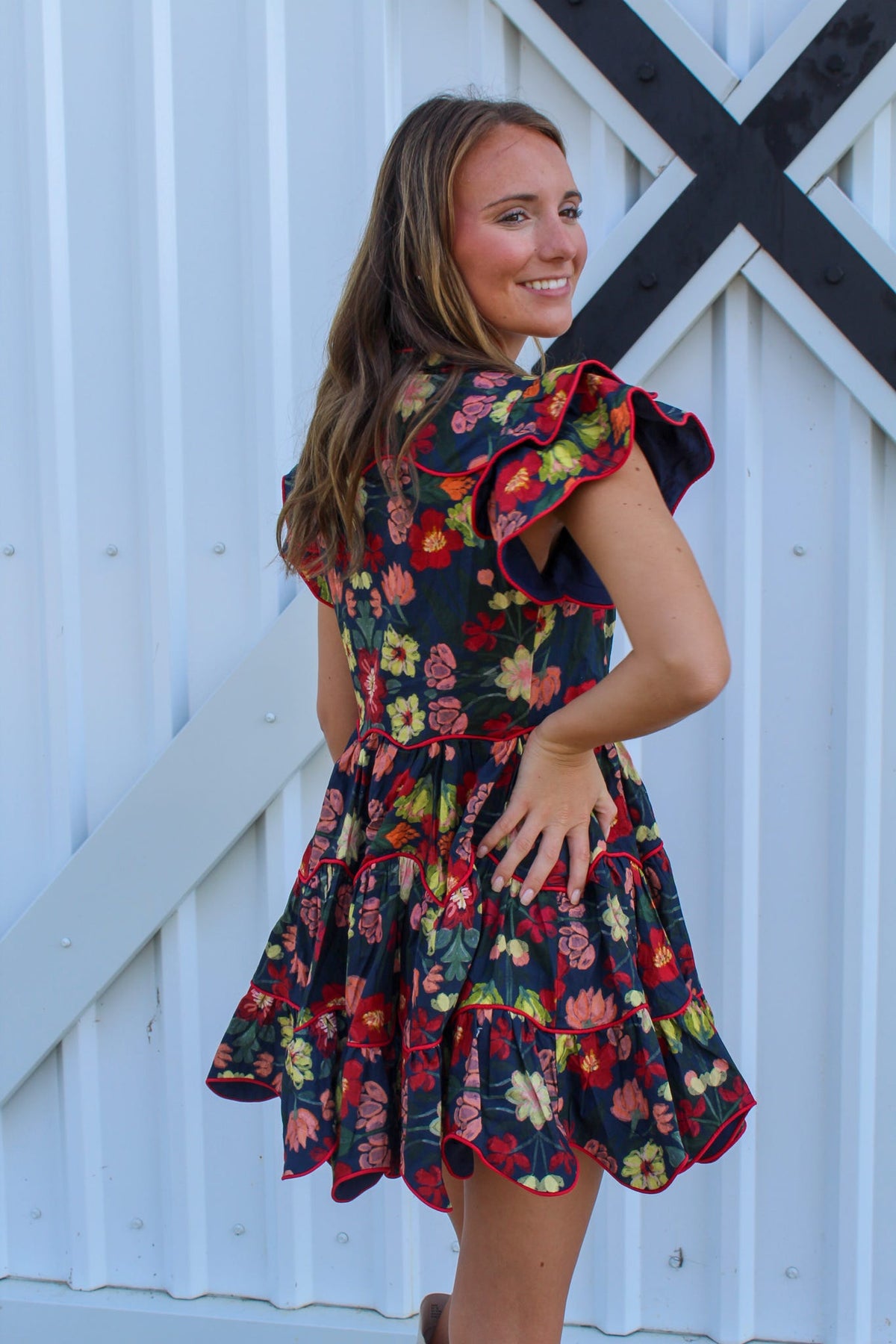Wildflower Whimsy Mini  Dress