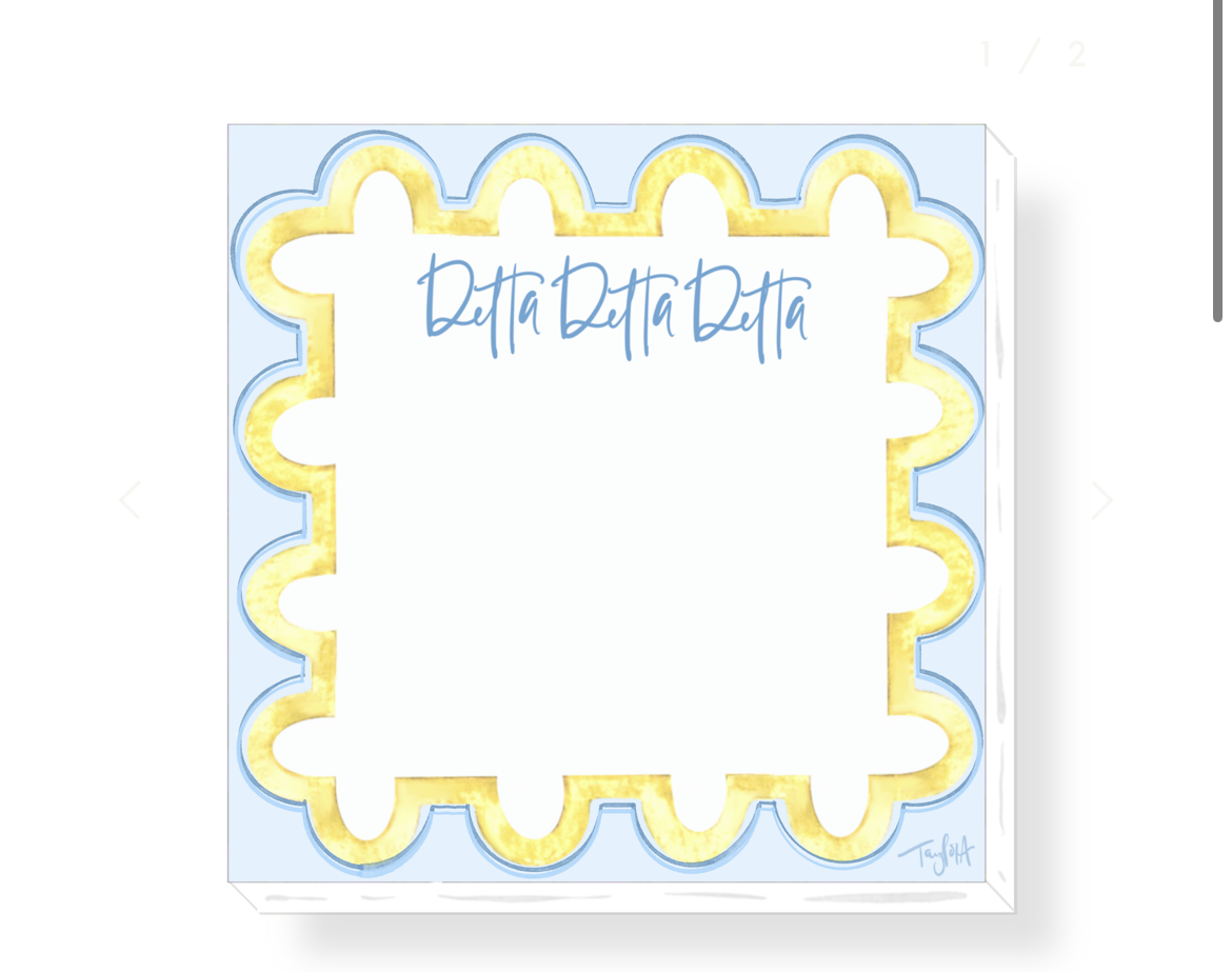 Sorority Notepad