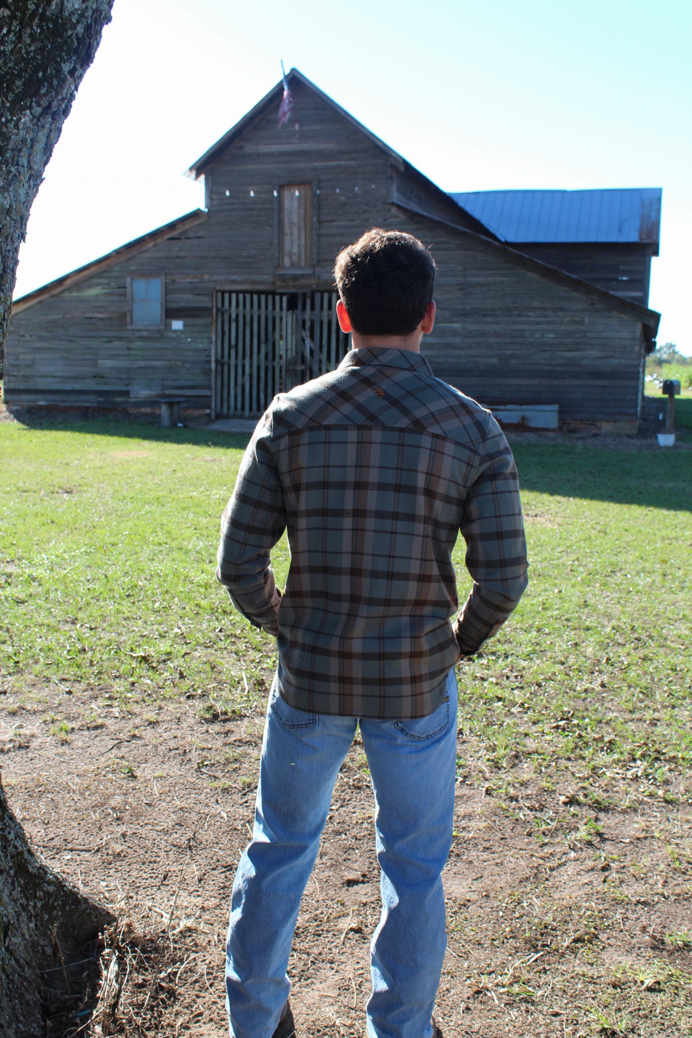 Flannel - Timber Brown