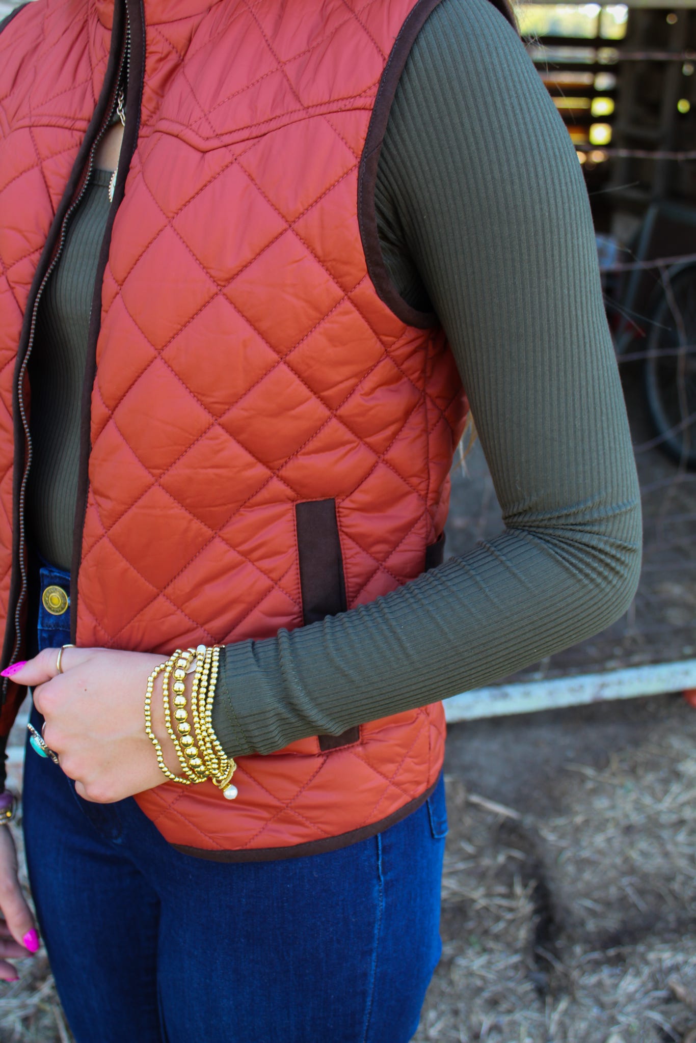Ennis Quilted Vest