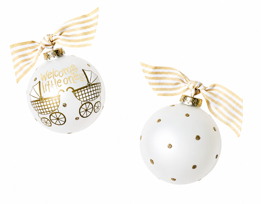 Welcome Little Ones Twins Ornament