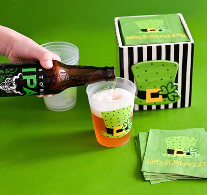 Leprechaun Hat Frosted Cups Set of 10