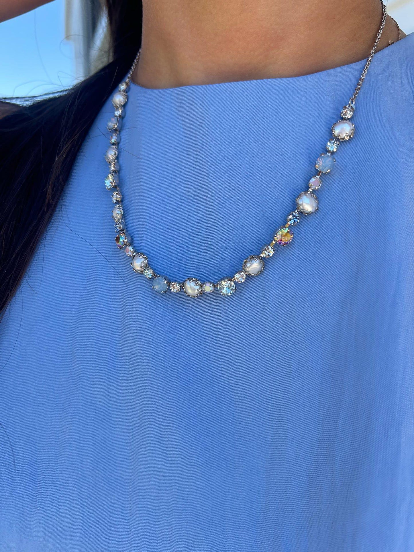 EMMANUELLA TENNIS NECKLACE