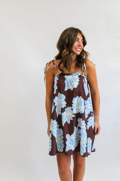 Sippin Sweet Tea Mini Dress