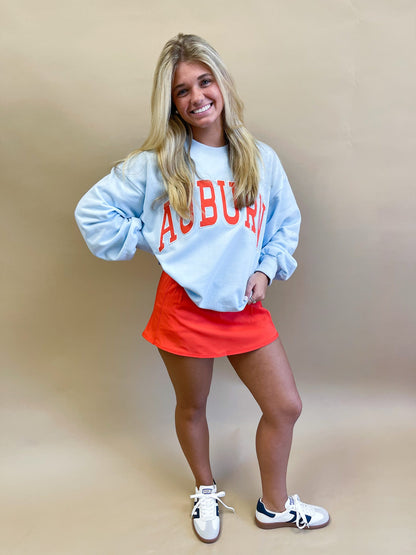 The Madi Classic Mockneck Sweatshirt Top with Applique