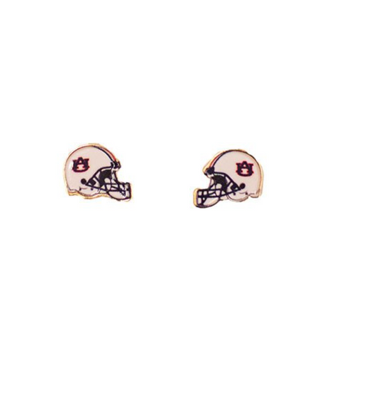 AU Helmet Earrings