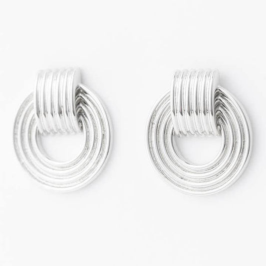 Mazie Earrings - Silver