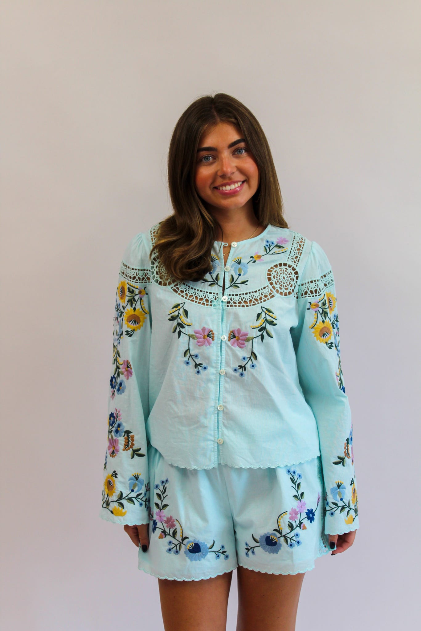 Maggie Reid Button Down Top