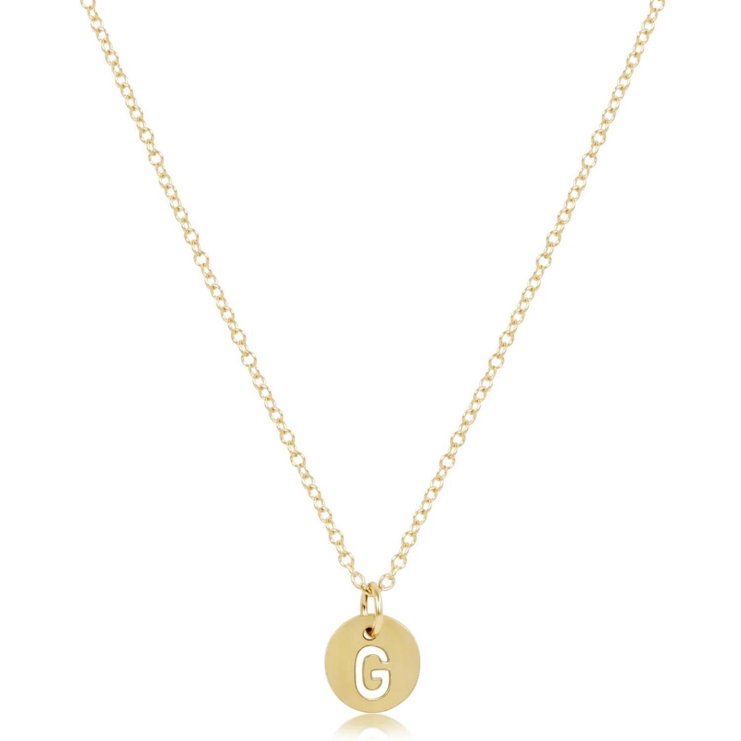 Respect Small Disc - Necklace