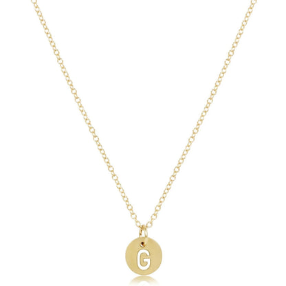 Respect Small Disc - Necklace
