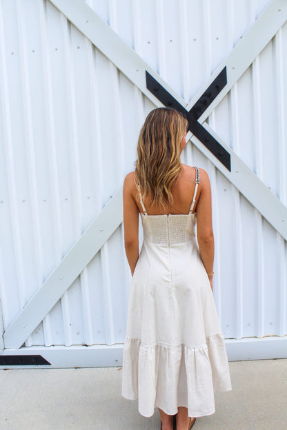 Sail Away Sweetheart Midi Dress