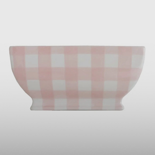 Gingham Planter