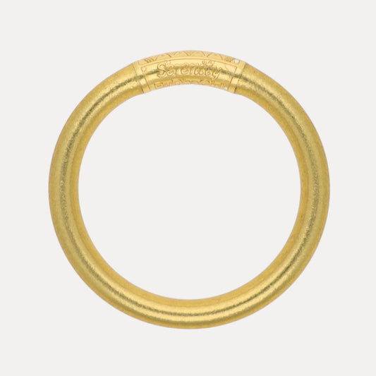 Aura Tzubbie All Weather Bangle- Serenity Prayer Bracelet