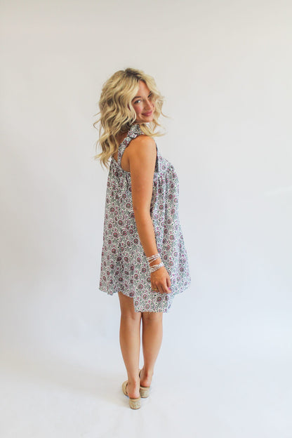 Vivian Purple Mini Dress