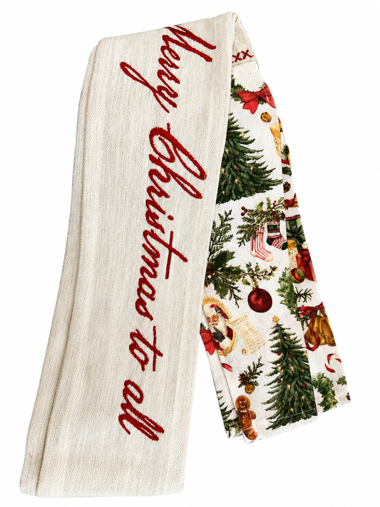 Tea Towel Scarf