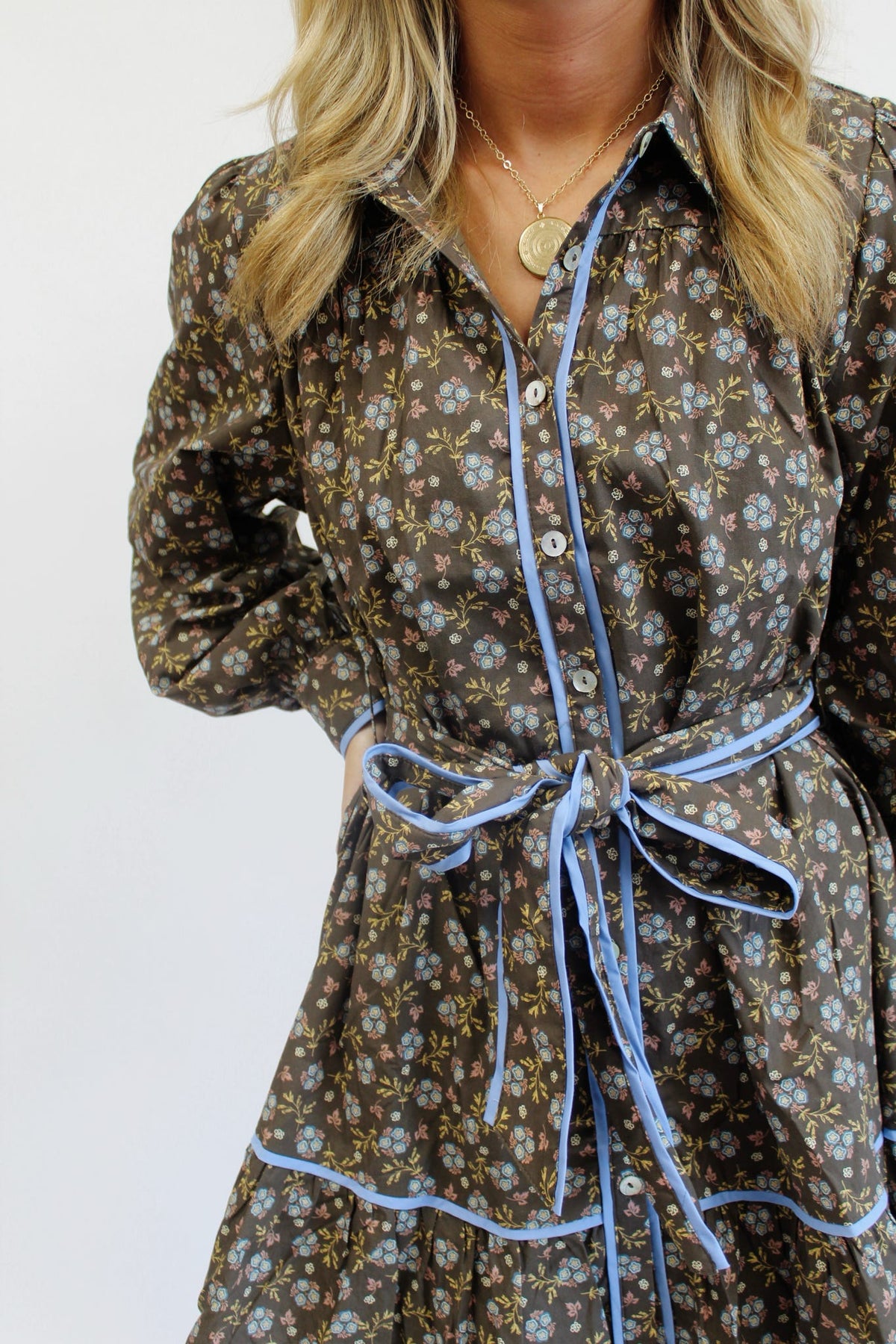 Cornflower Fields Mini Dress