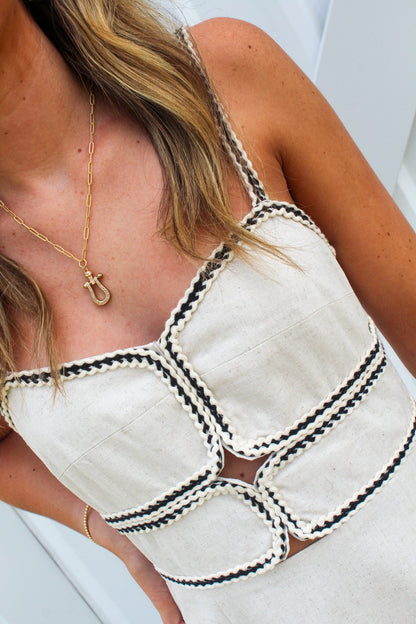 Sail Away Sweetheart Midi Dress