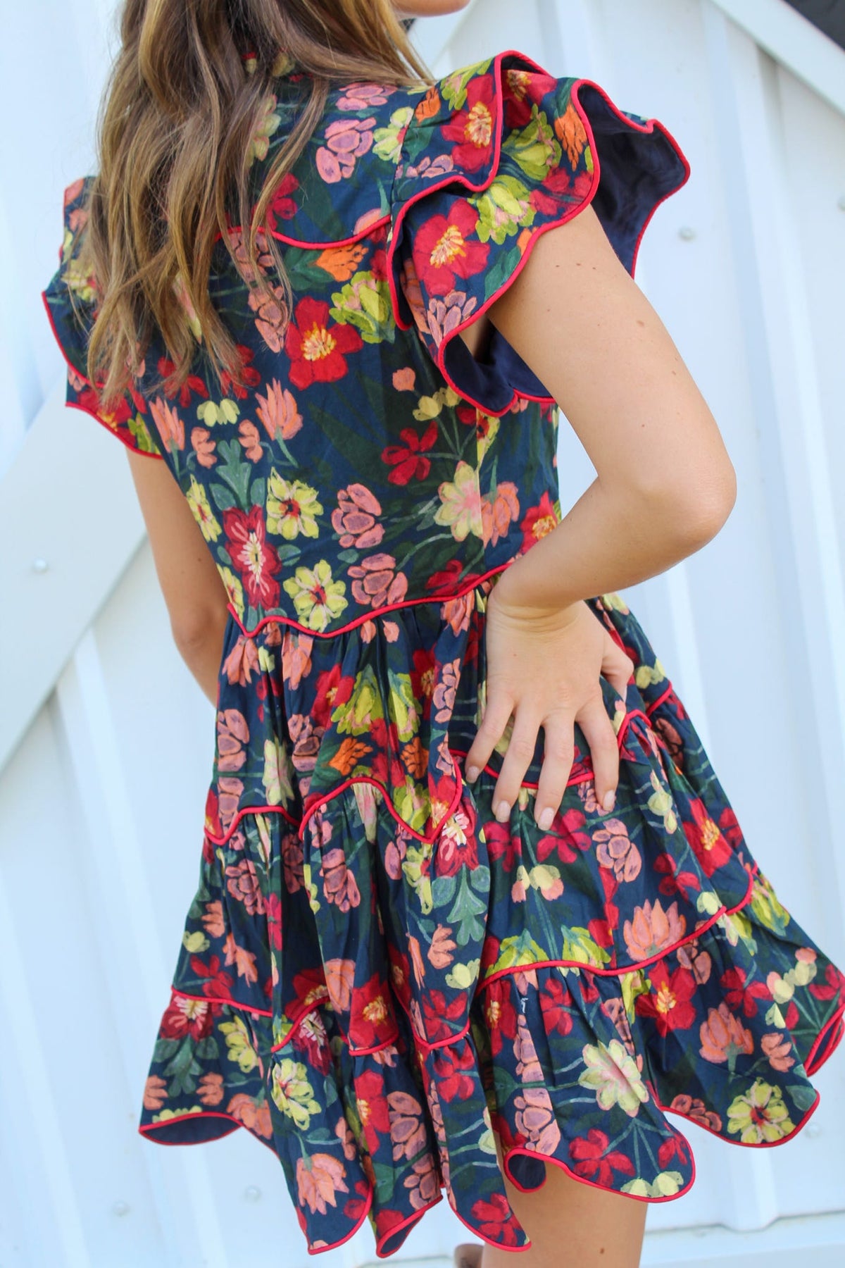 Wildflower Whimsy Mini  Dress