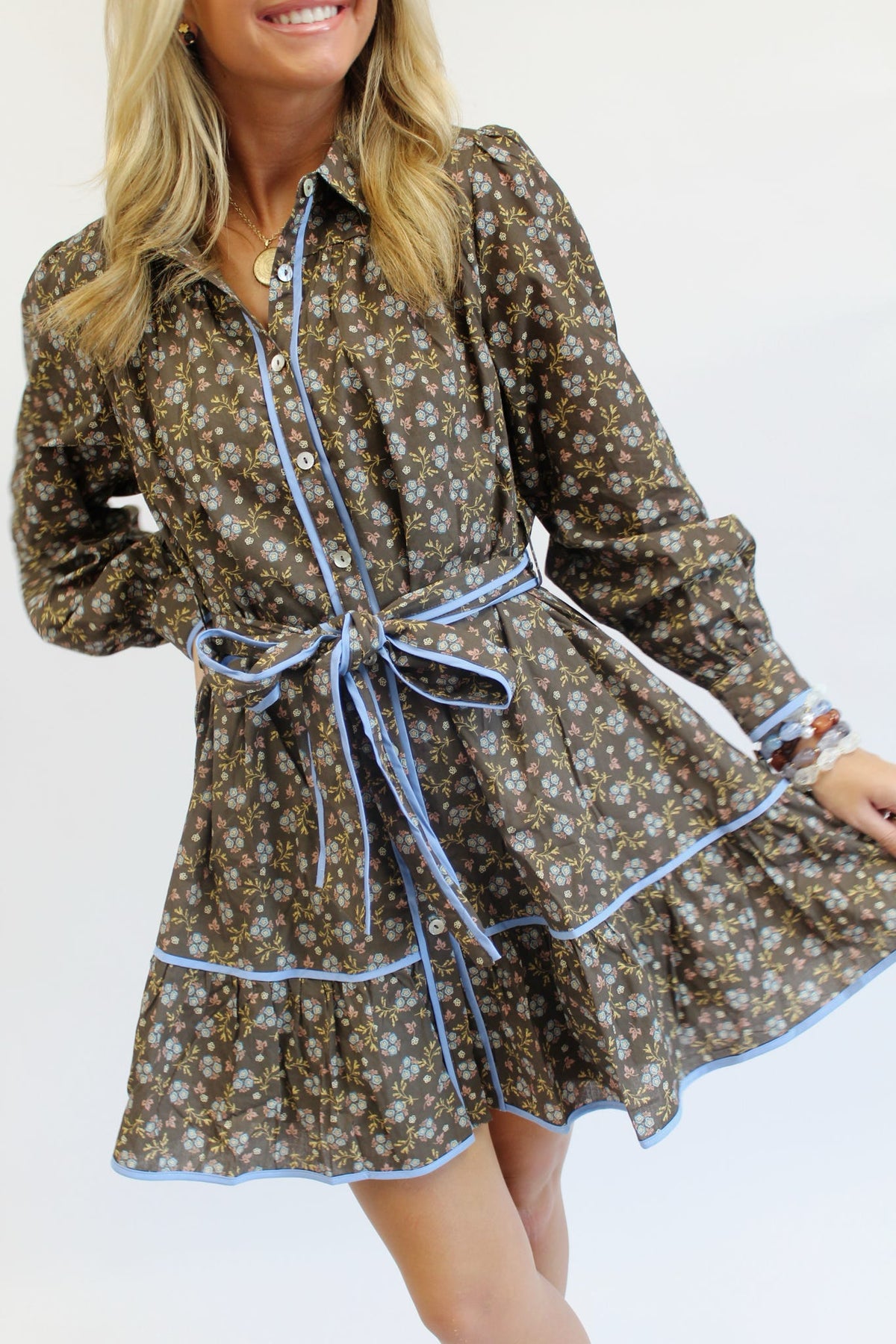 Cornflower Fields Mini Dress