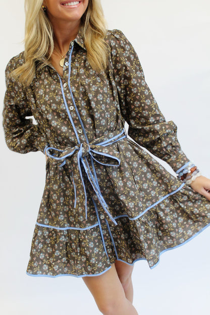 Cornflower Fields Mini Dress