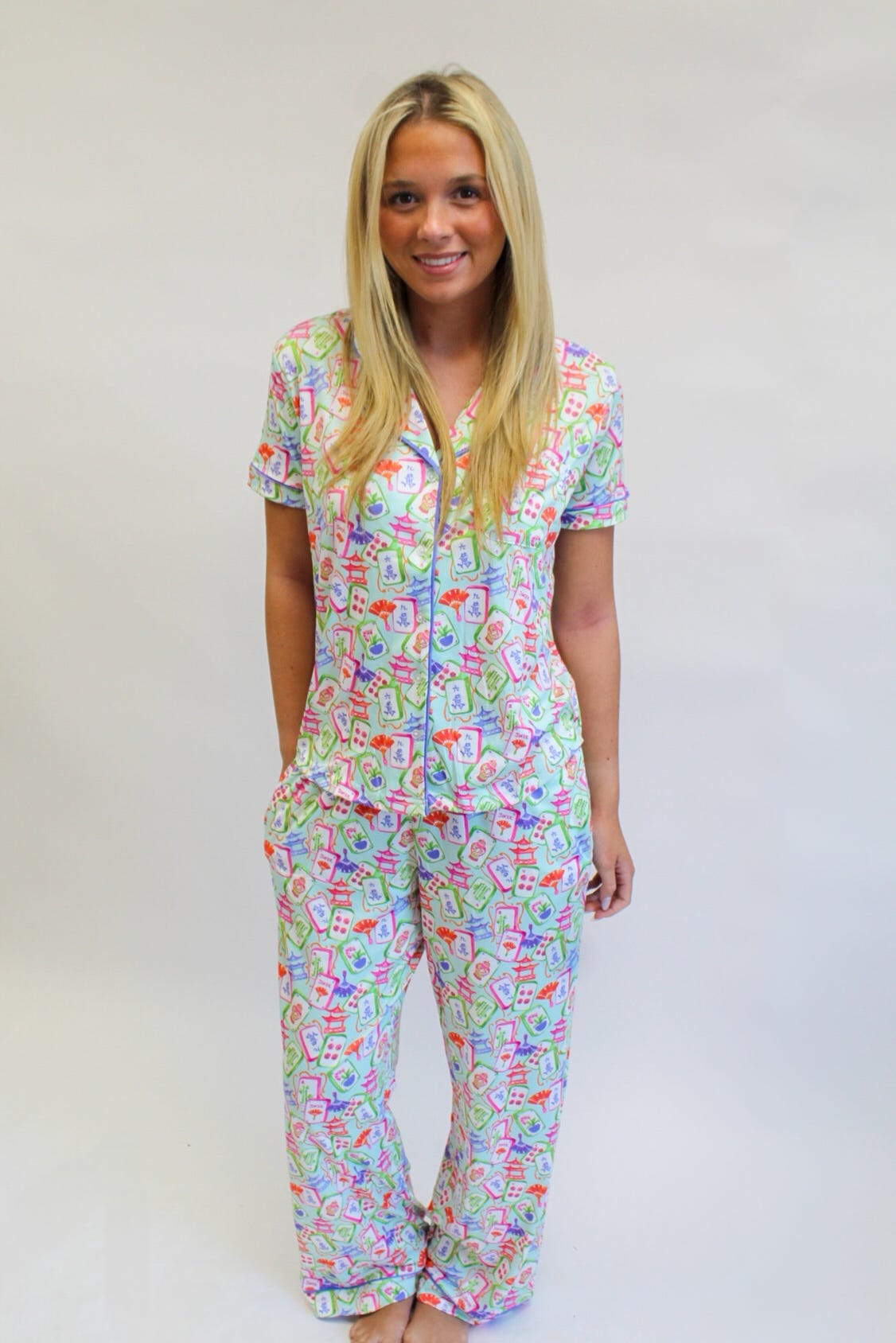 Mahjong Dreams Sleep Pants