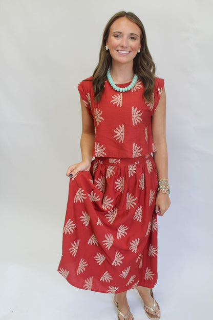 Crimson Stitches Set