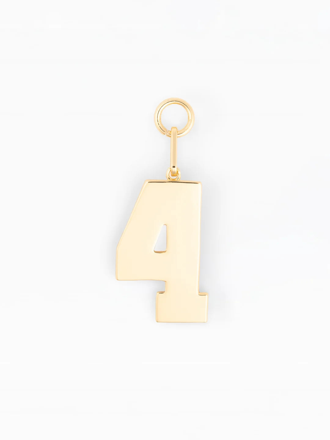 Varsity Number Bag Charm