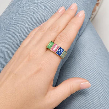 Mahjong Multi Tile Stretch Ring
