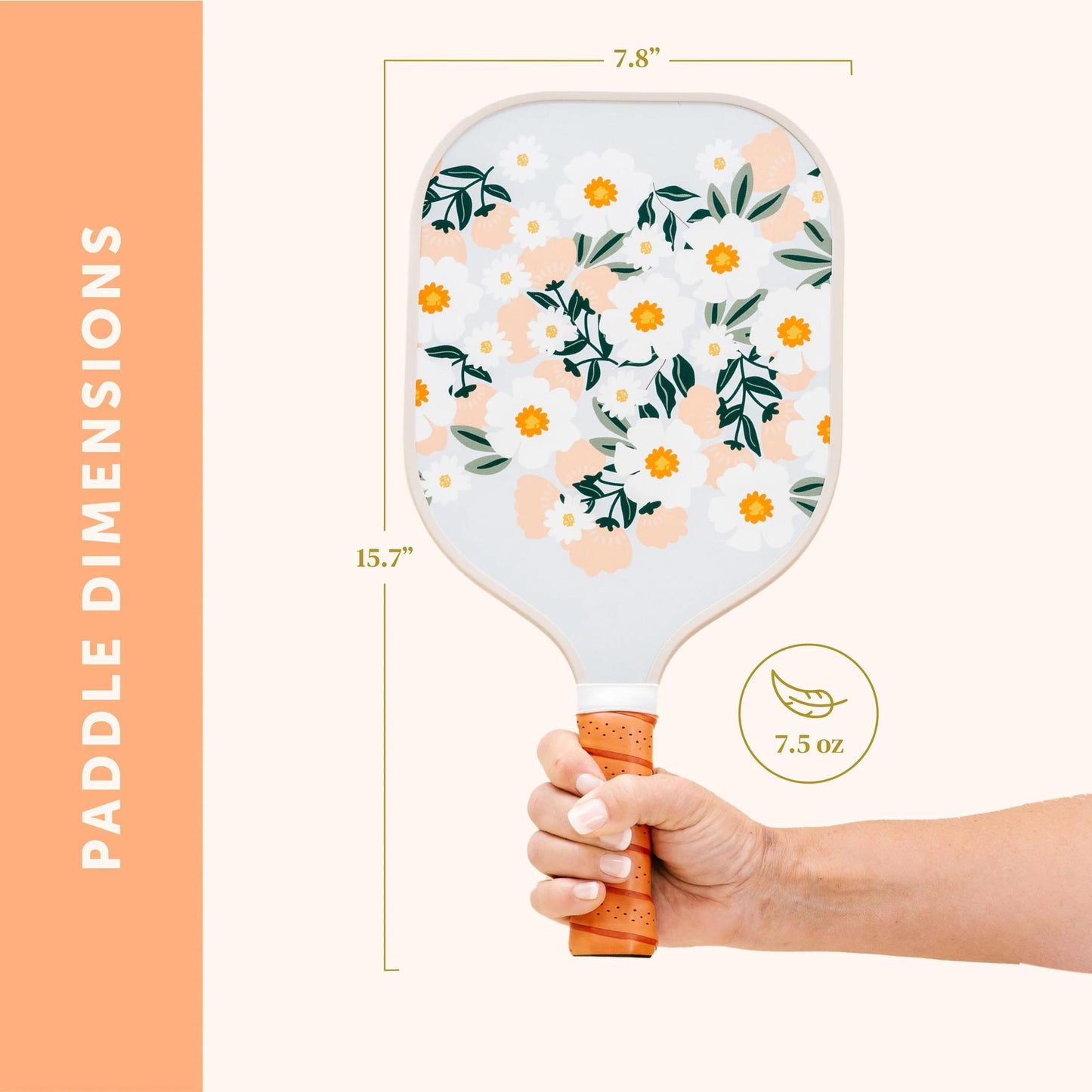 Floral Pickleball Paddles