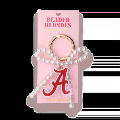 Beaded Blondes Asst Gameday Bag and Boot Charm