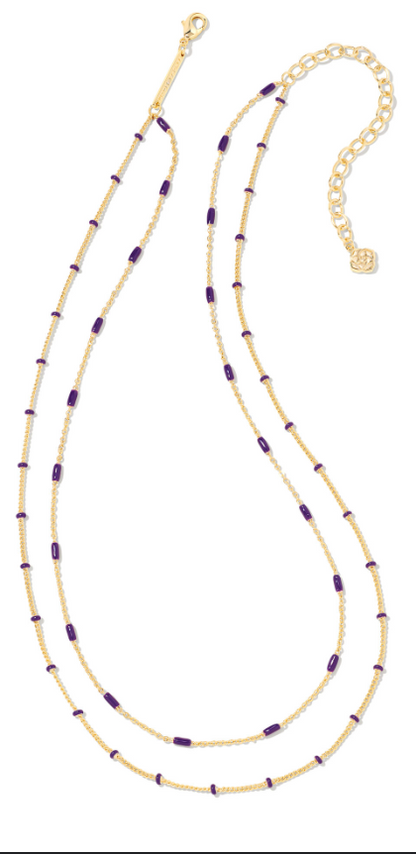 Dottie Gold Multi Strand Necklace