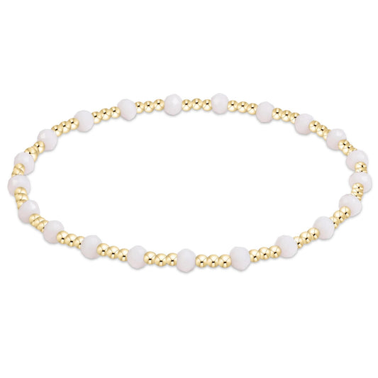 Gameday Flirty Sincerity Bracelet - White