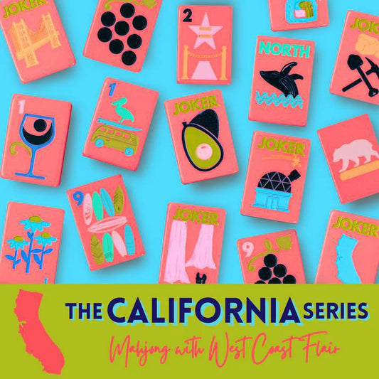 The California Series Mahjong Tiles