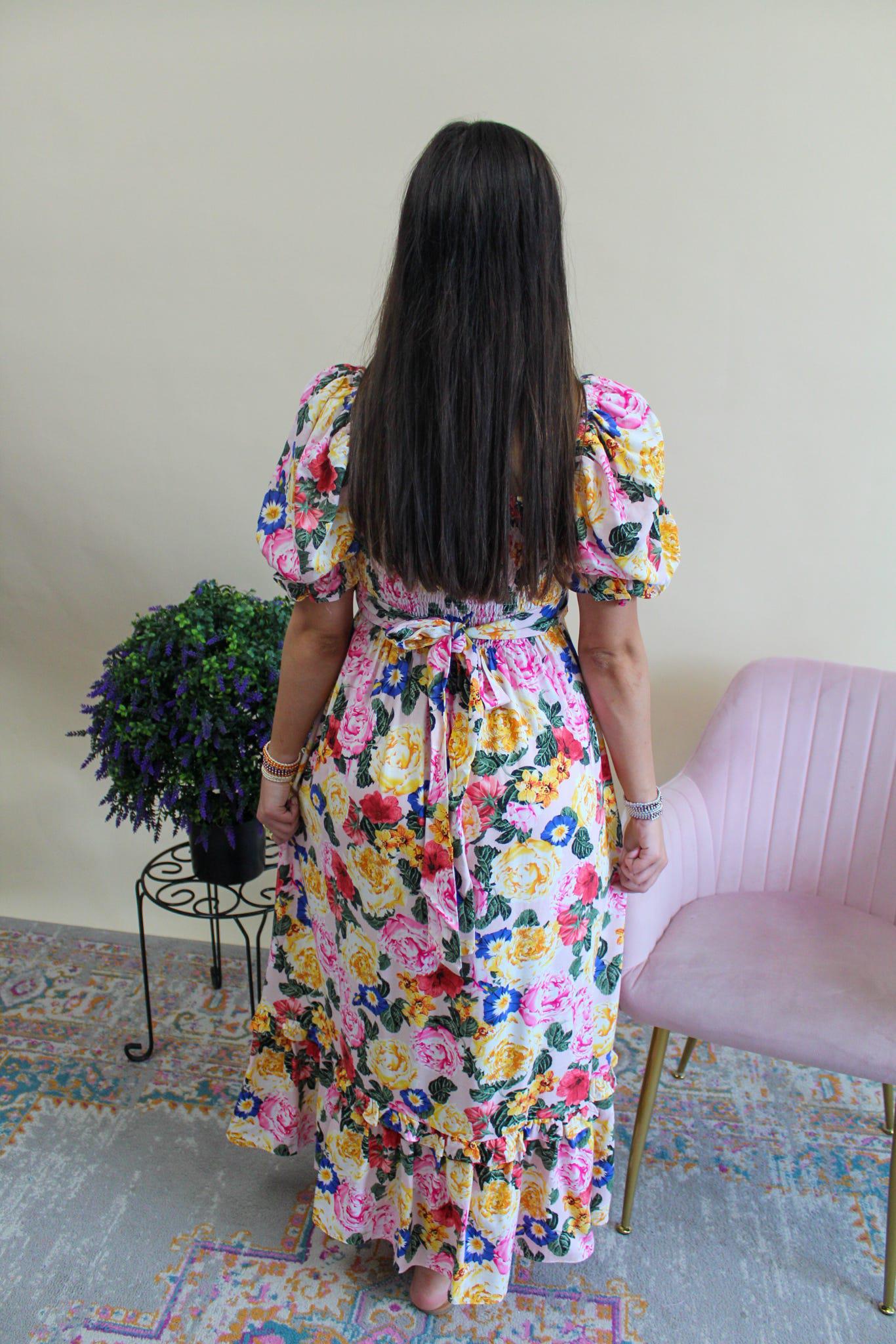Rose Monet Maxi Dress