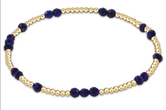 Hope Unwritten Gemstone Bracelet - Lapis