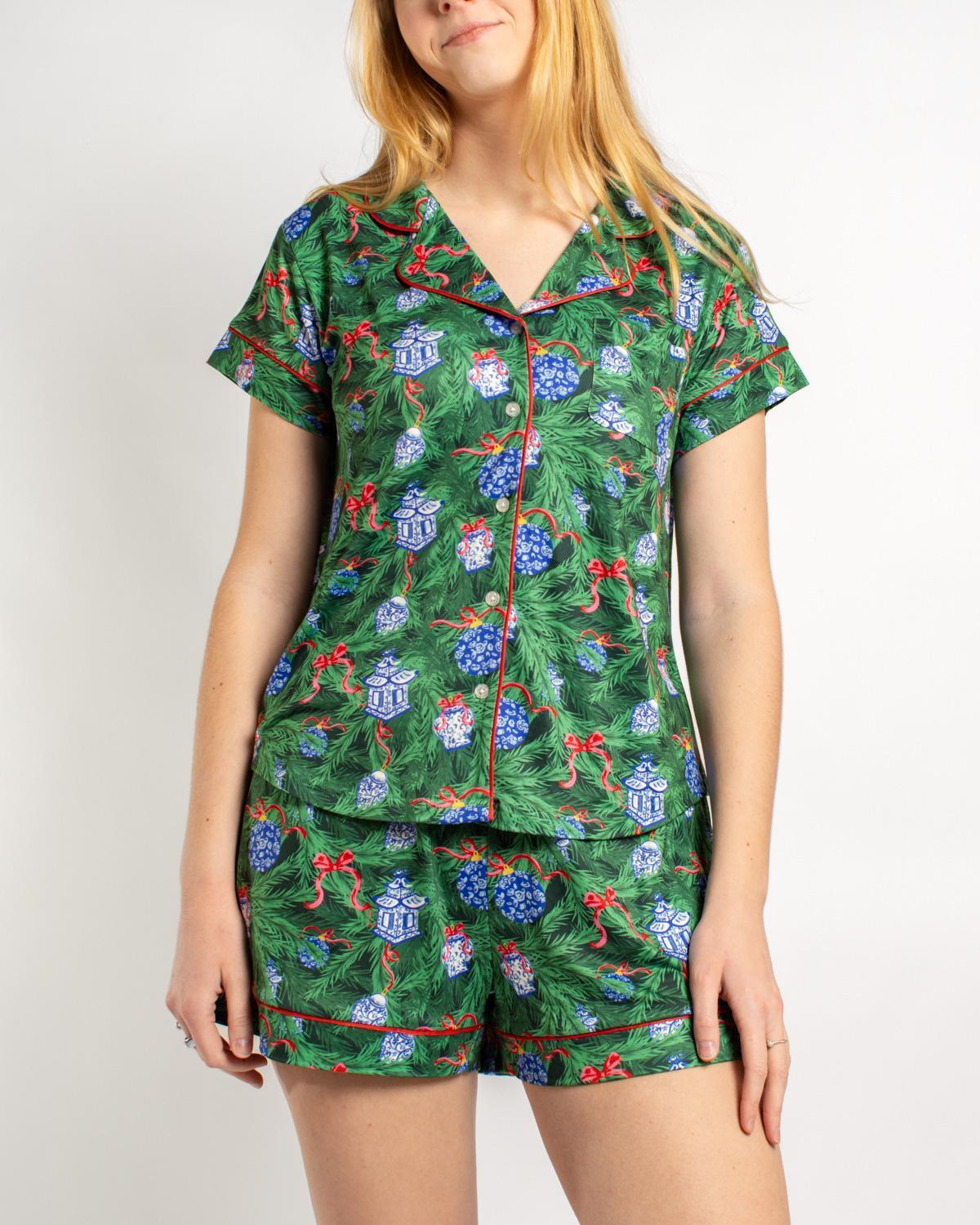 Spruce It Up Pajama Shorts