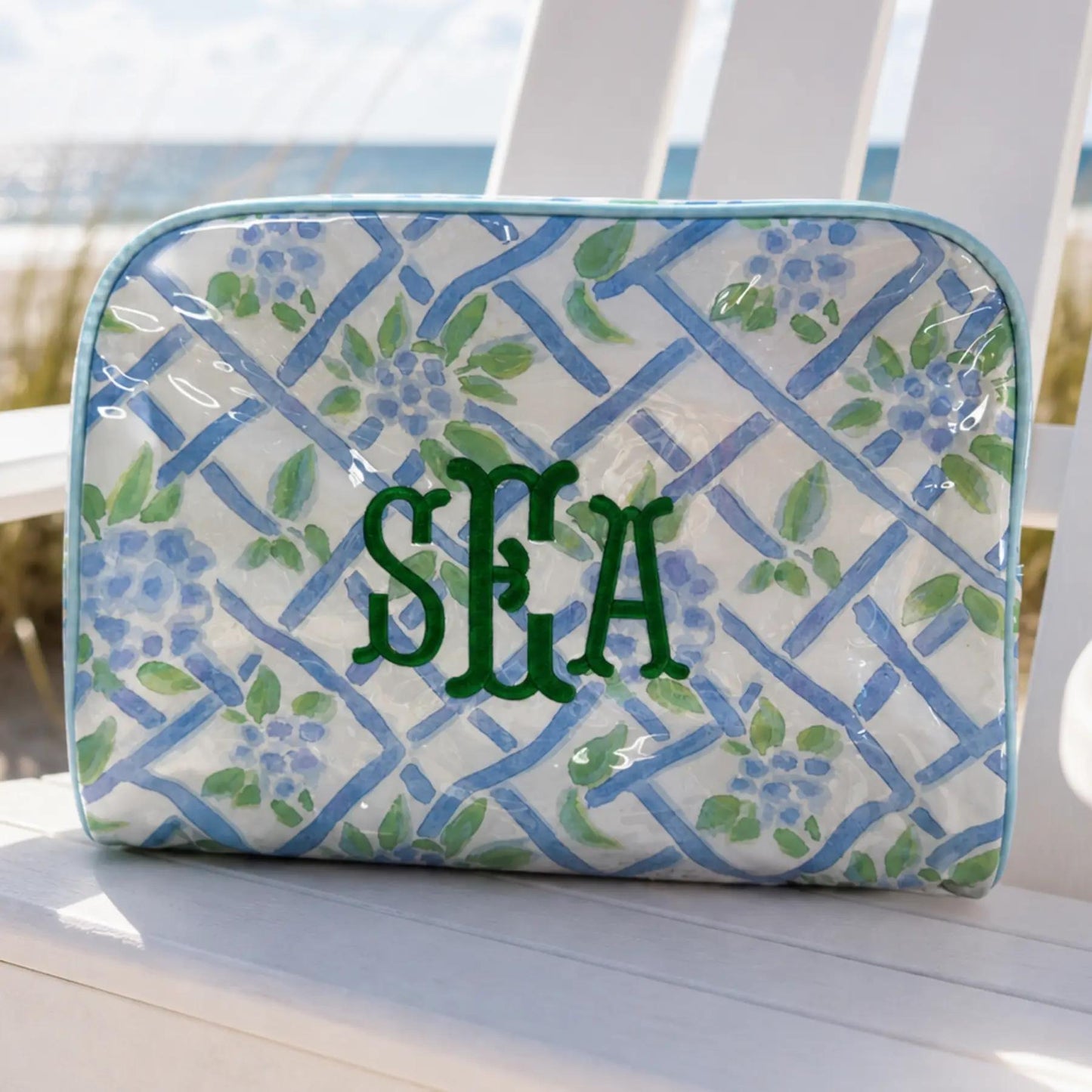PVC Clear Coat Cosmetic Bag Make up Case