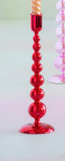 Rainbow Reflective Candle Holder 10.25