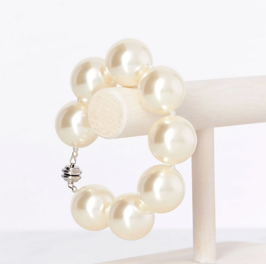 Pearl Bracelet Ivory (8 Inch)