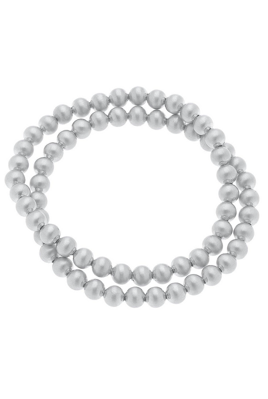 Cypress Ball Bead Stretch Bracelet Set