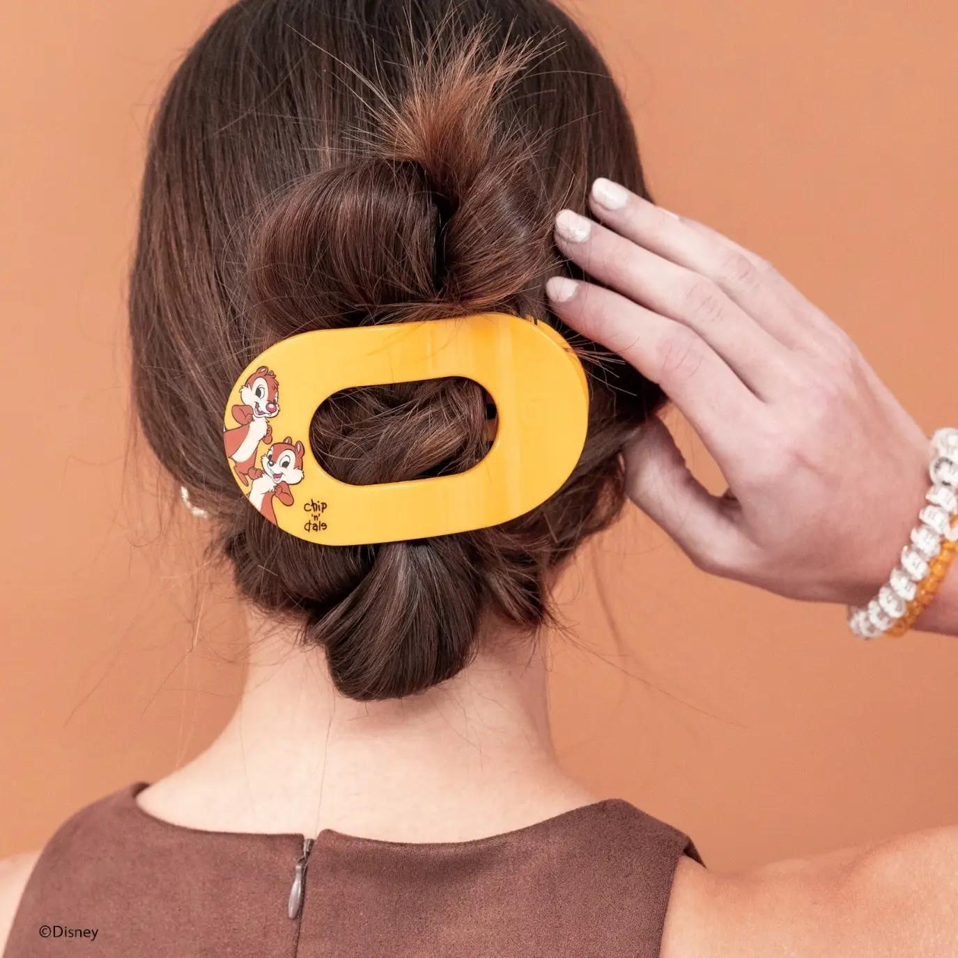 Disney Large Flat Round Hair Clip