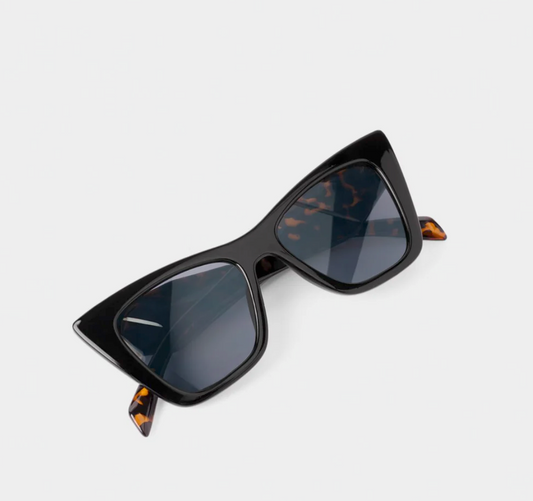Porto Sunglasses Black/Tortoiseshell